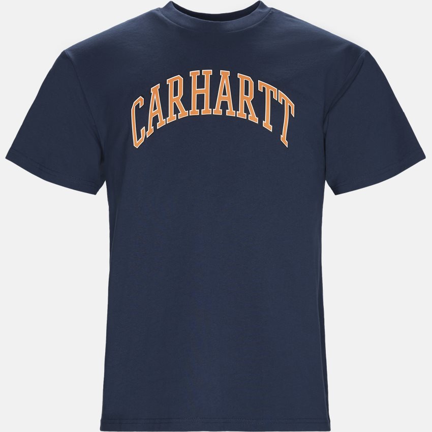 Carhartt WIP T-shirts S/S KNOWLEDGE I026277 BLUE