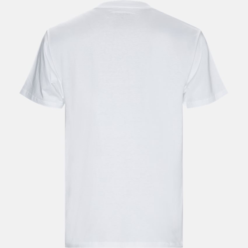 Carhartt WIP T-shirts S/S CAMPFIRE I026425 WHITE