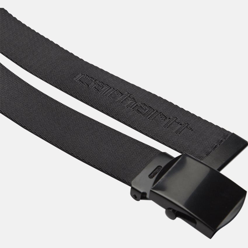 Carhartt WIP Belts ORBIT BELT I026205 BLACK/BLACKSMITH