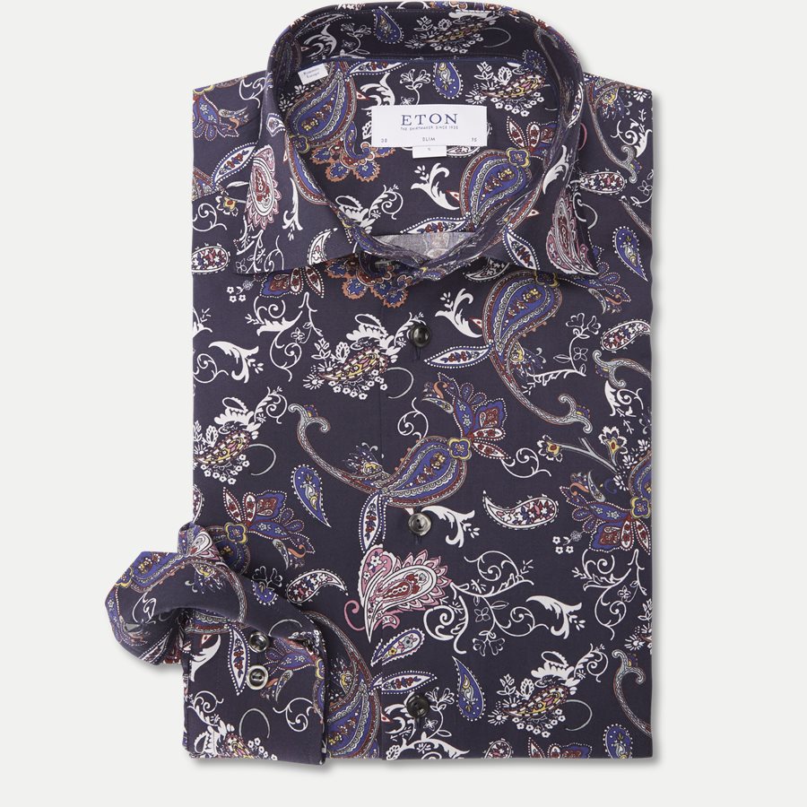 3036 79511/79311 - Signature Twill Skjorte - Skjorter - NAVY - 1