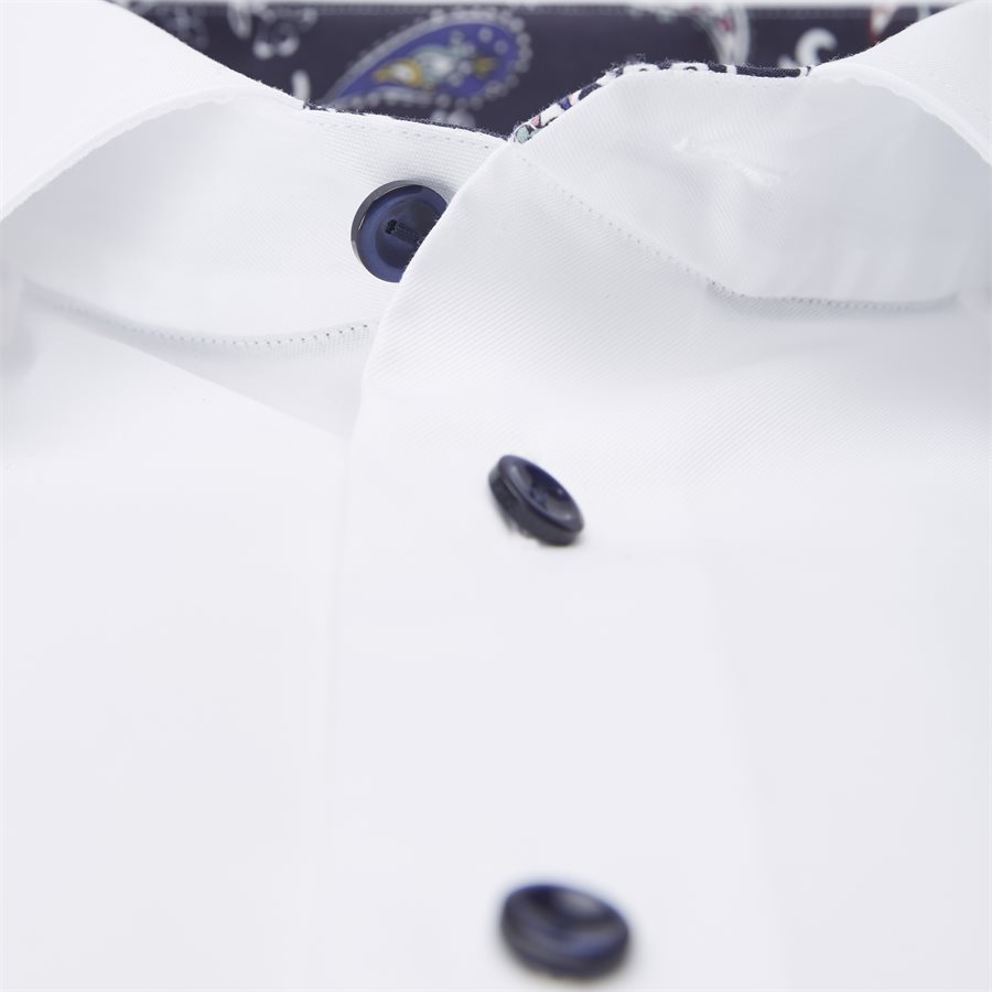 3000 00625/00323 - 3000 Signature Twill Skjorte - Skjorter - HVID - 3