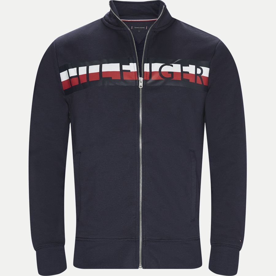 TOMMY ZIP - Zip Through Sweatshirt - Sweatshirts - Regular - NAVY - 1