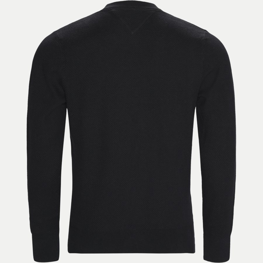 COTTON MESH C-NECK - Cotton Mesh Structured Knit - Strik - Regular - SORT - 2