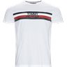 TOMMY LOGO TEE - Logo Tee - T-shirts - Regular - Hvid