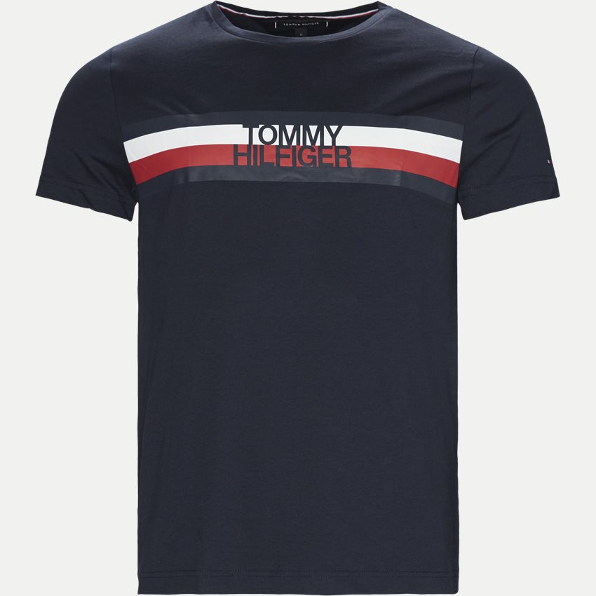 Tommy Hilfiger T-shirts TOMMY LOGO TEE NAVY