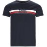 TOMMY LOGO TEE - Logo Tee - T-shirts - Regular - Blå