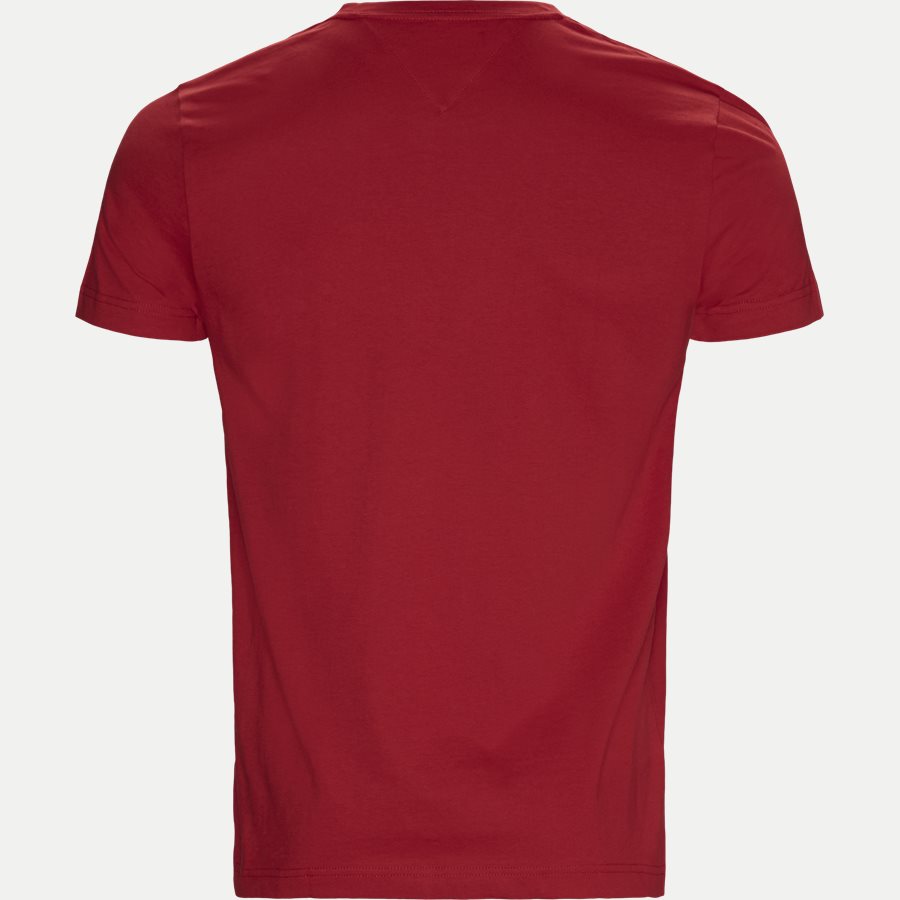 TOMMY LOGO TEE - Logo Tee - T-shirts - Regular - RØD - 2