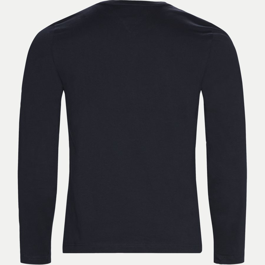 TOMMY LOGO LS TEE - Logo Long Sleeve Tee - T-shirts - Regular - NAVY - 2