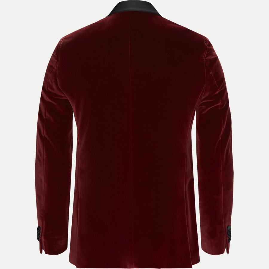 VELVET RC STAR SJ - Velvet RC Smoking Jacket - Blazer - Slim - RØD - 2