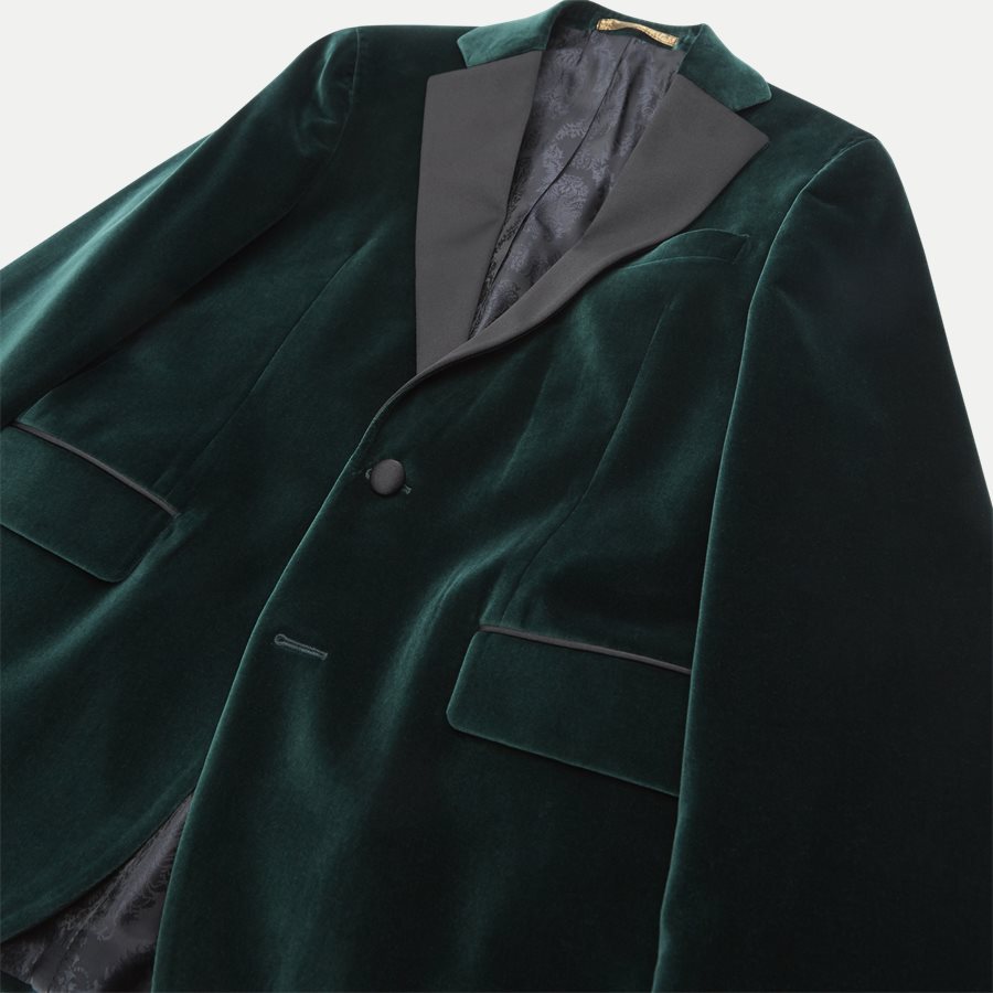 VELVET RC STAR N ST - Velvet RC Smoking Jacket - Blazer - Slim - GRØN - 7