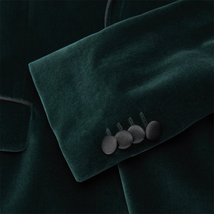 VELVET RC STAR N ST - Velvet RC Smoking Jacket - Blazer - Slim - GRØN - 8