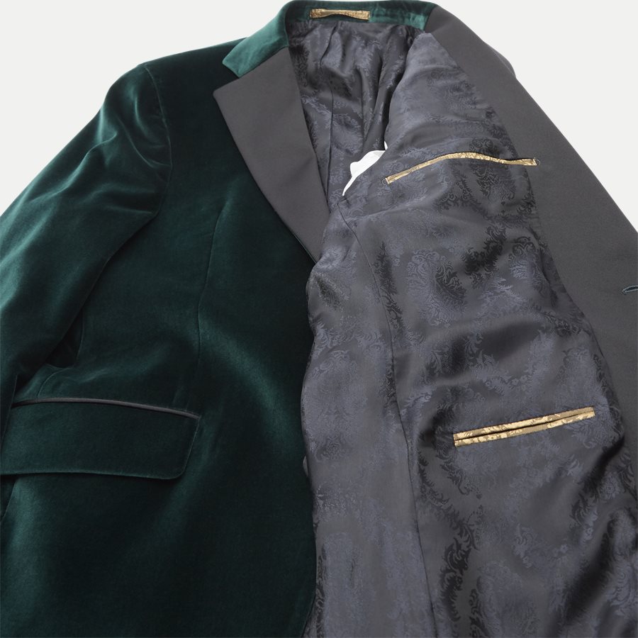 VELVET RC STAR N ST - Velvet RC Smoking Jacket - Blazer - Slim - GRØN - 9