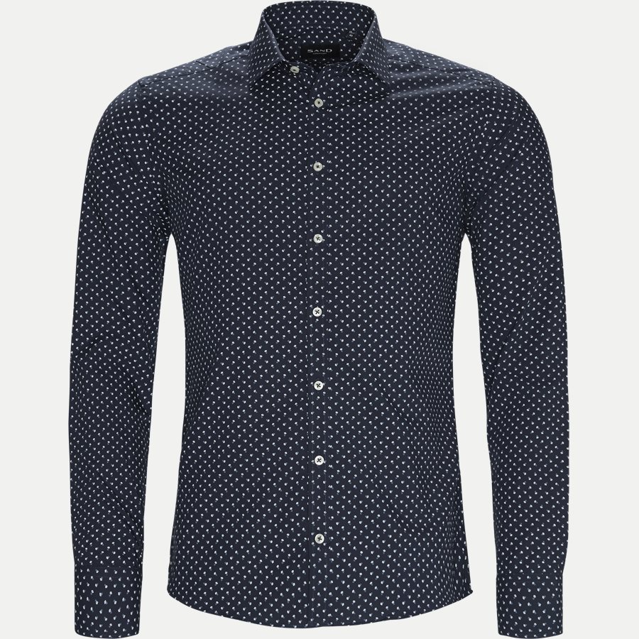 8102 IVER/STATE - 8102 Iver/State Skjorte - Skjorter - NAVY - 1