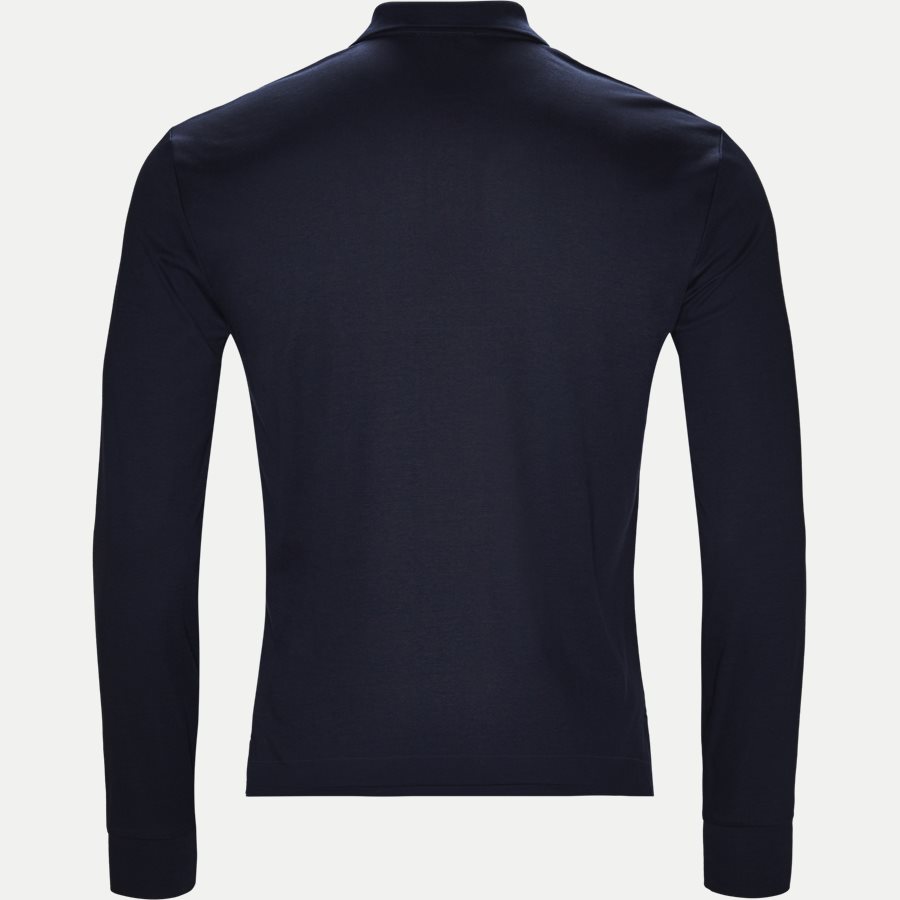 710743841 - Long Sleeve Polo T-shirt - T-shirts - Slim - NAVY - 2