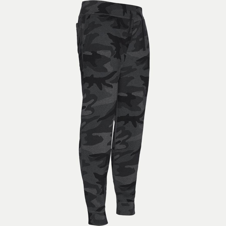 710720845 - Camo Joggerpant - Bukser - Regular - SORT - 4