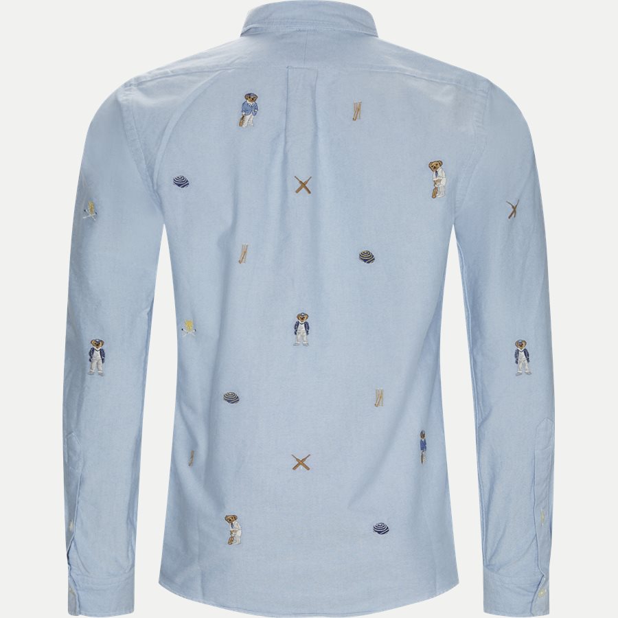710731731 - Cricket Bear Oxford Shirt - Skjorter - Regular - LYSBLÅ - 2