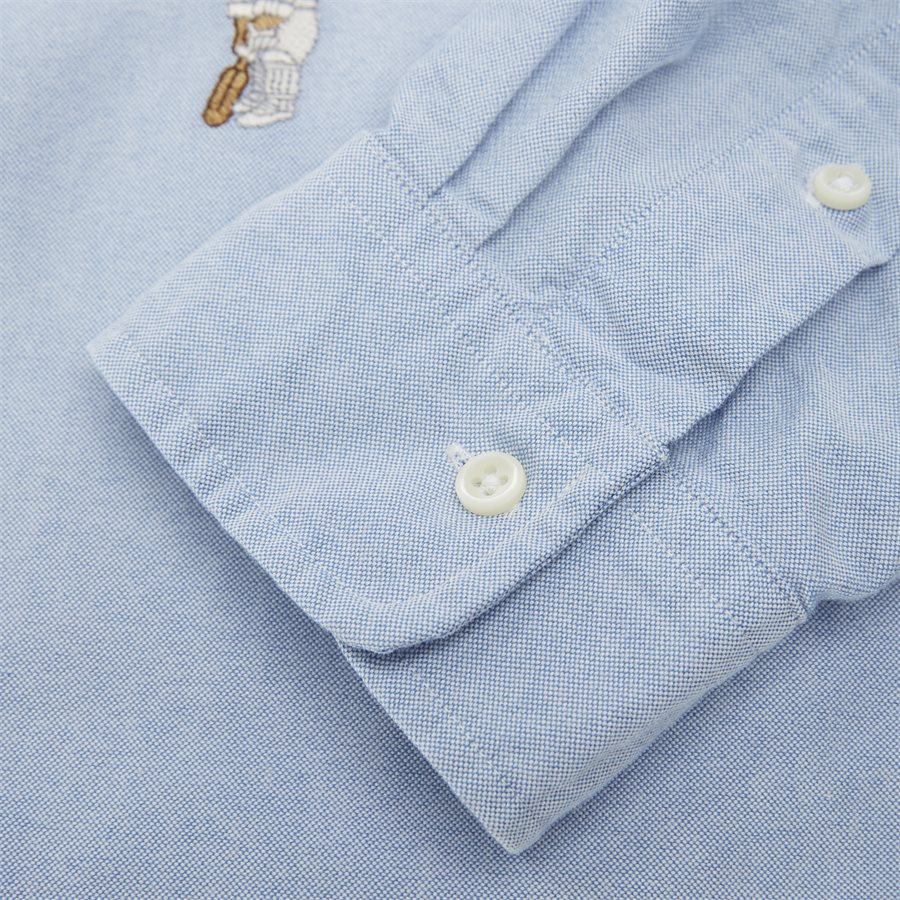 710731731 - Cricket Bear Oxford Shirt - Skjorter - Regular - LYSBLÅ - 8