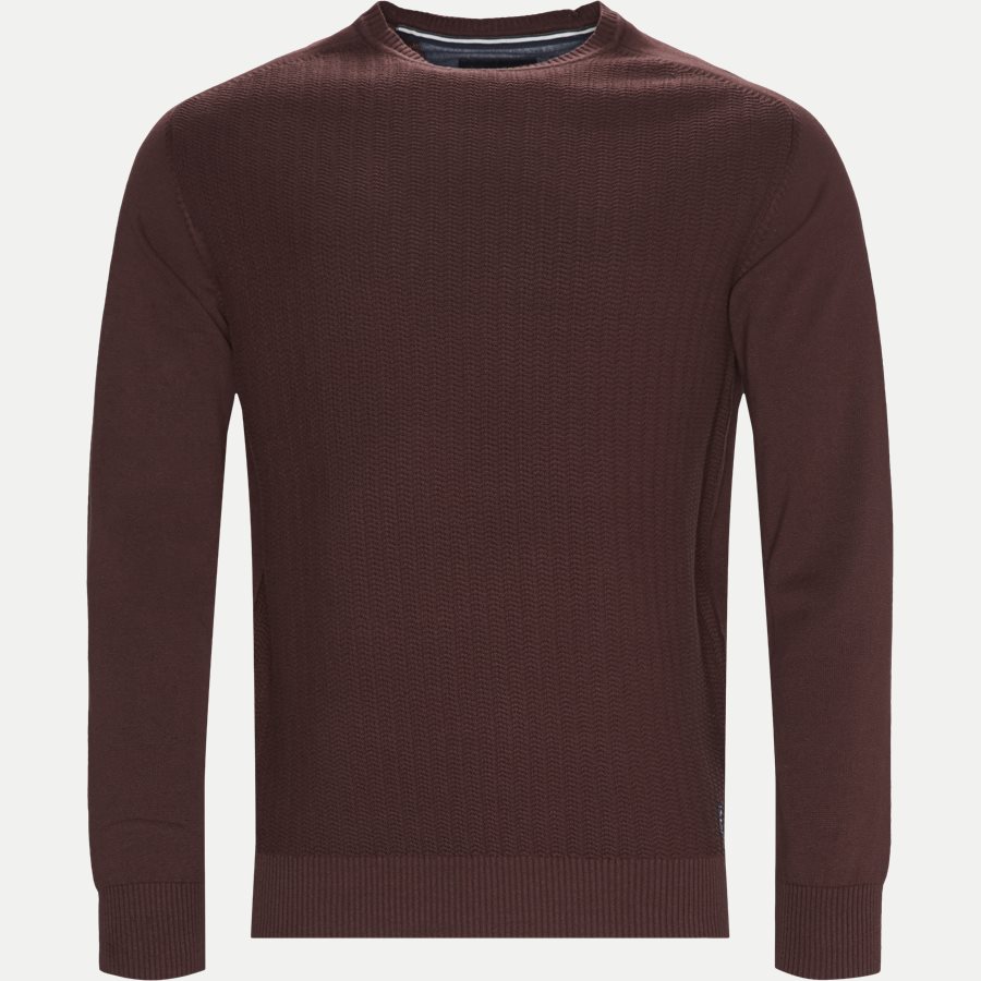 12250 1169 - Holger CP Knit - Strik - Regular - BORDEAUX - 1