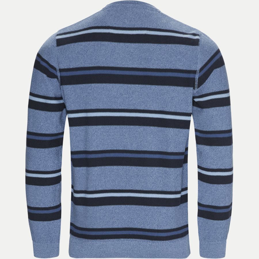12251 1170 - Heine Stripe Knit - Strik - Regular - BLÅ - 2