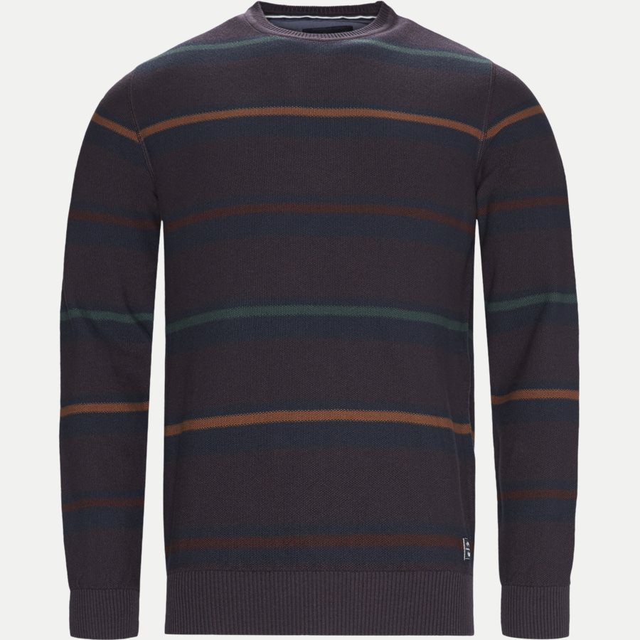 12251 1170 - Heine Stripe Knit - Strik - Regular - NAVY - 1