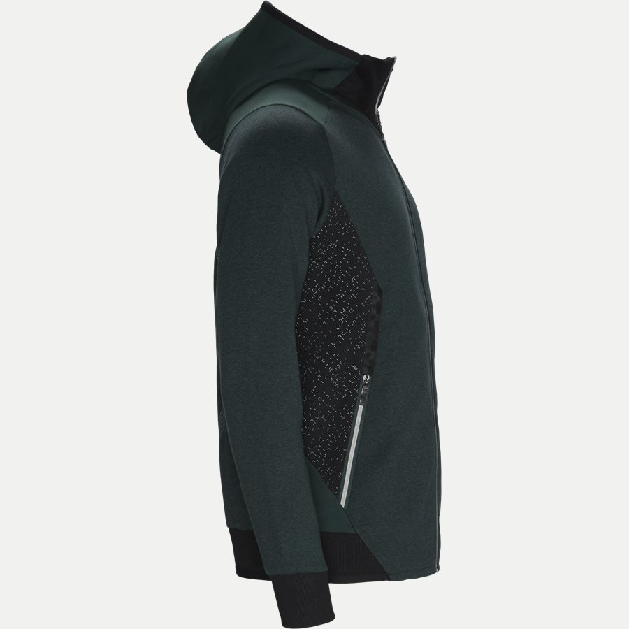 50399865 SELNIO - Selnio Hoodie Sweatshirt - Sweatshirts - Slim - GRØN - 3
