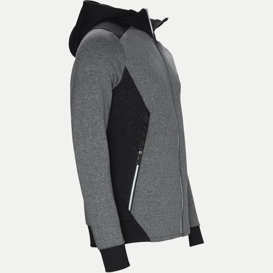 50399865 SELNIO - Selnio Hoodie Sweatshirt - Sweatshirts - Slim - SORT - 4