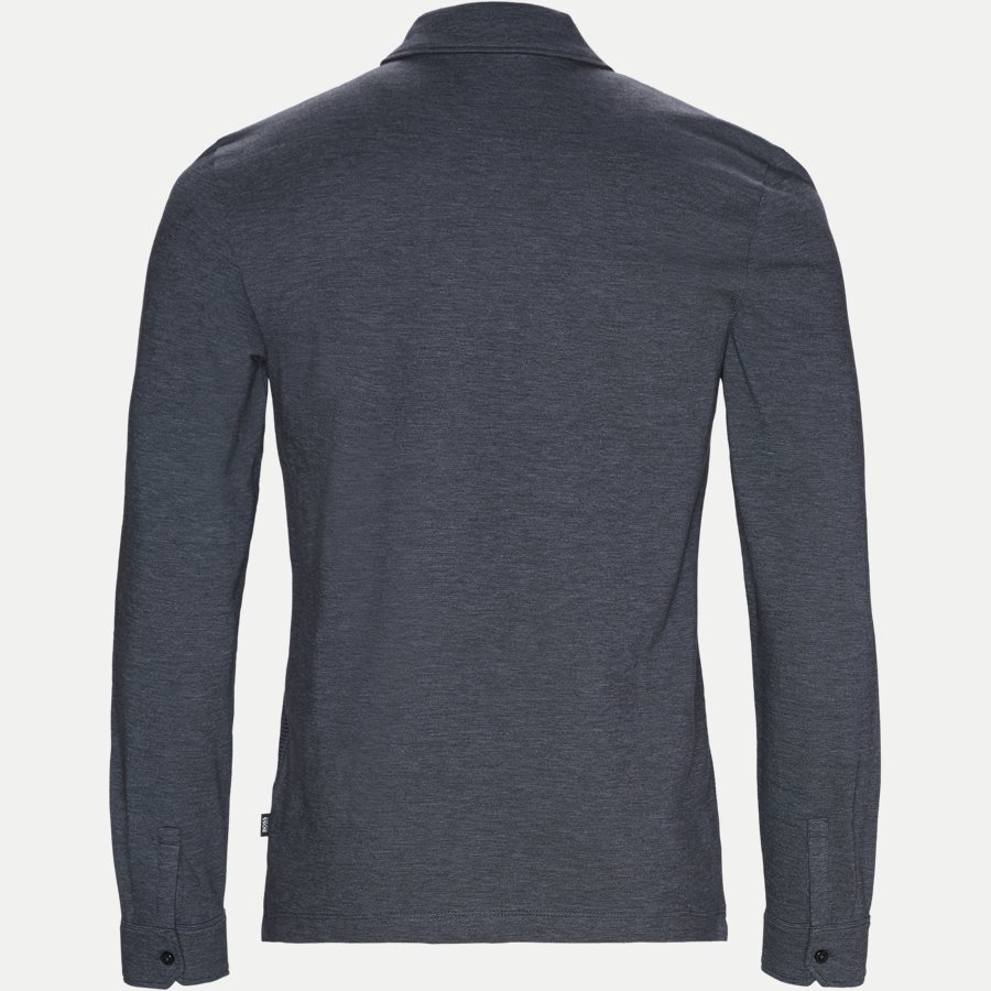 50399606 PAVER10 - Paver10 Long Sleeve Polo - T-shirts - Slim - NAVY - 2