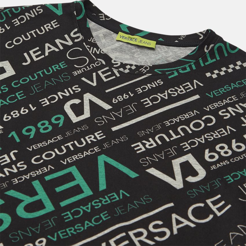 Versace Jeans T-shirts B3GTA7SO SO492 SORT