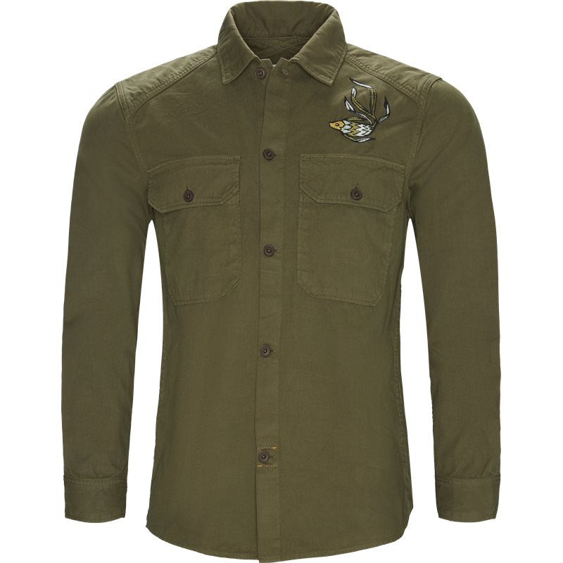 CLOSED Regular fit C84960-52C-EM Skjorter Army Billede af CLOSED Regular fit C84960-52C-EM Skjorter Army