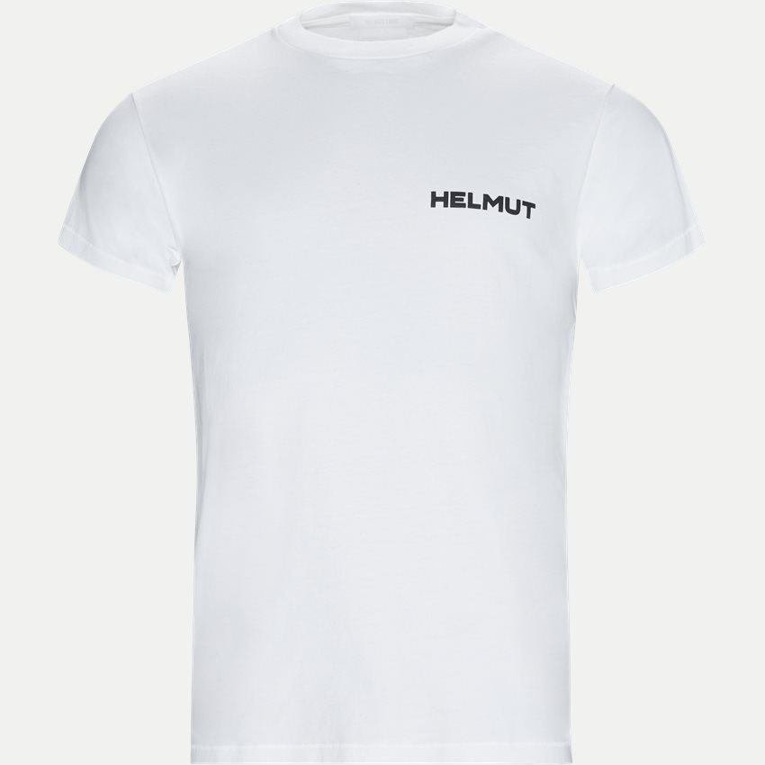 Helmut Lang T-shirts I07LM502 GENERIC TEE LOGO HACK HVID
