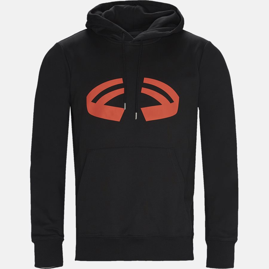 I09PM502 HALOWEEN HOODIE - Sweatshirts - Oversized - SORT - 1