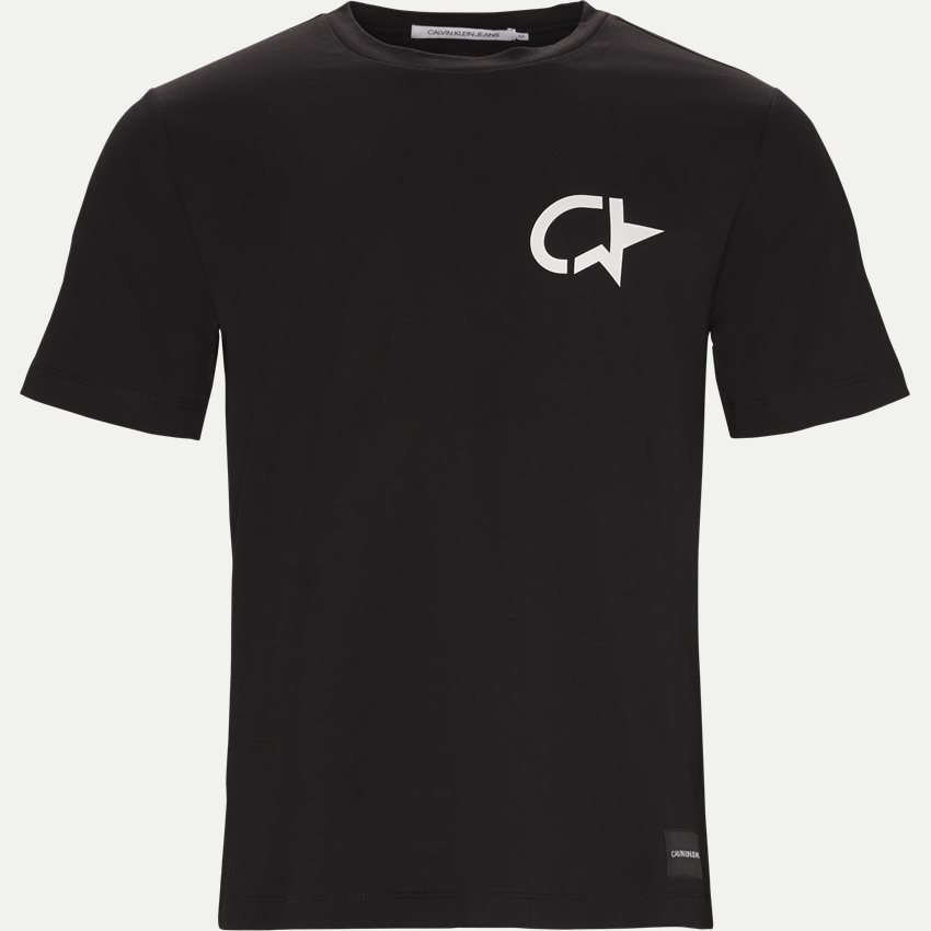 Calvin Klein Jeans T-shirts 9579 MODERNIST BLACK