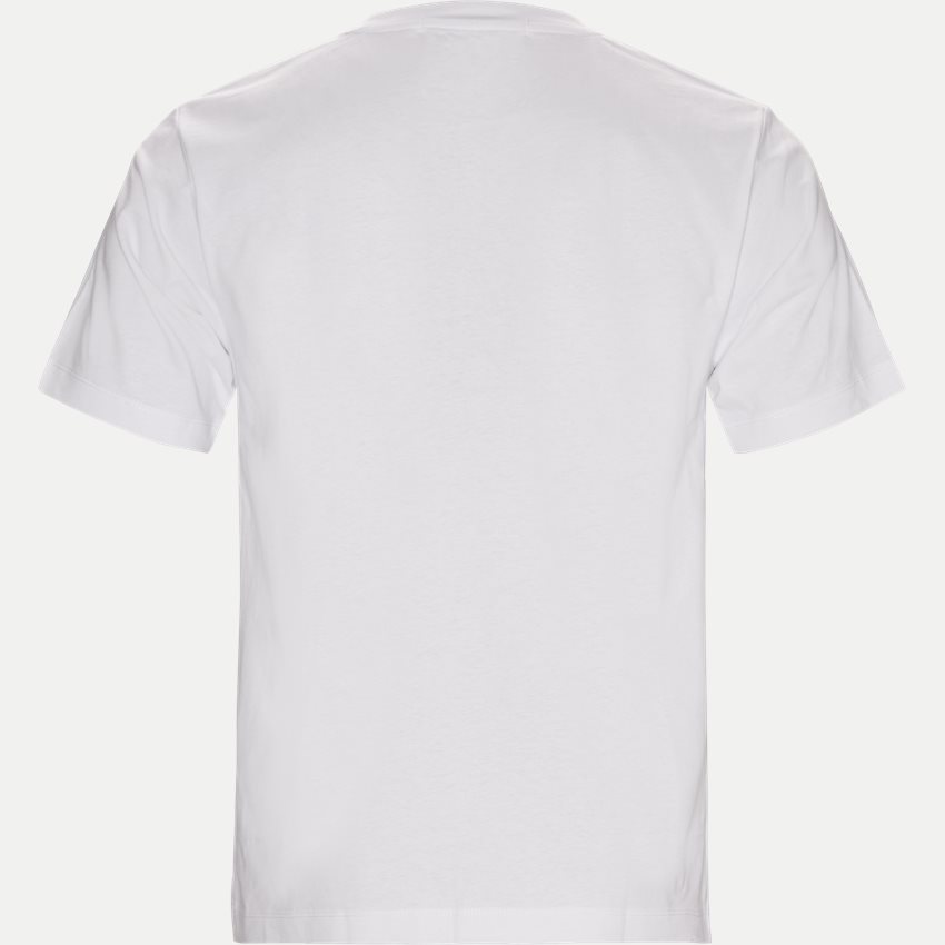 Calvin Klein Jeans T-shirts 9579 MODERNIST FLAG WHITE