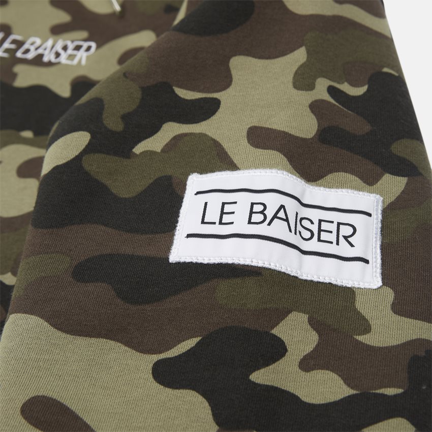 Le Baiser Sweatshirts MORZINE ARMY/CAMO