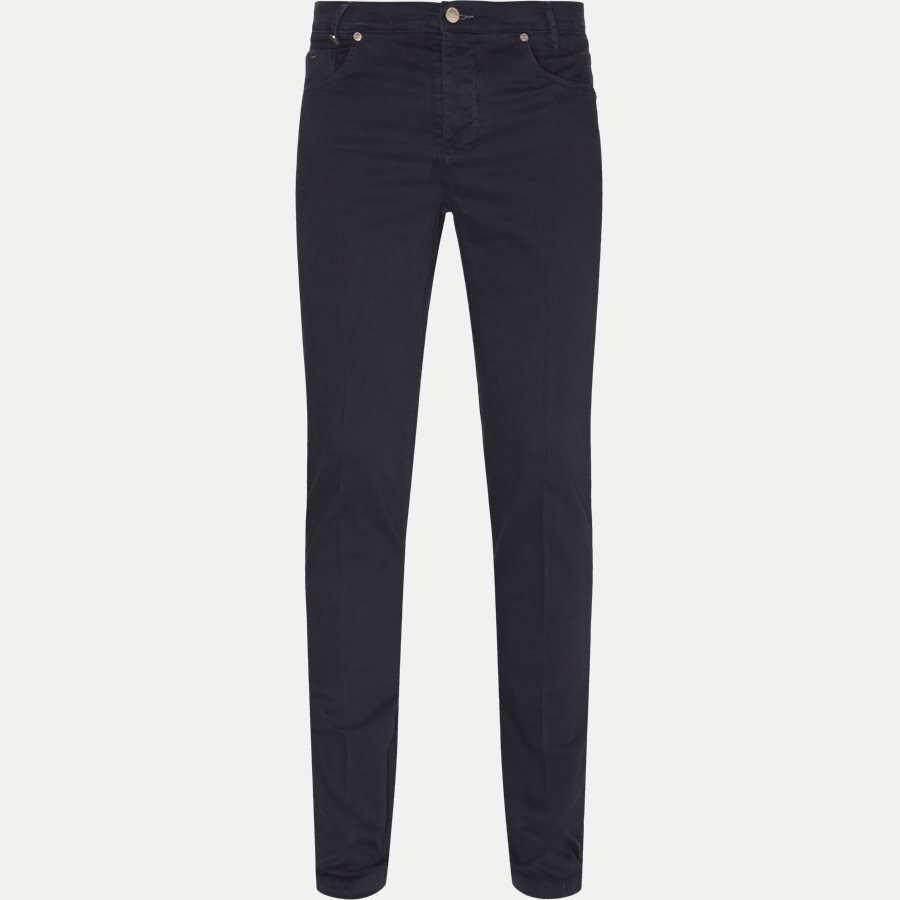 4600 TROUSER - Trouser - Bukser - Slim - NAVY - 1
