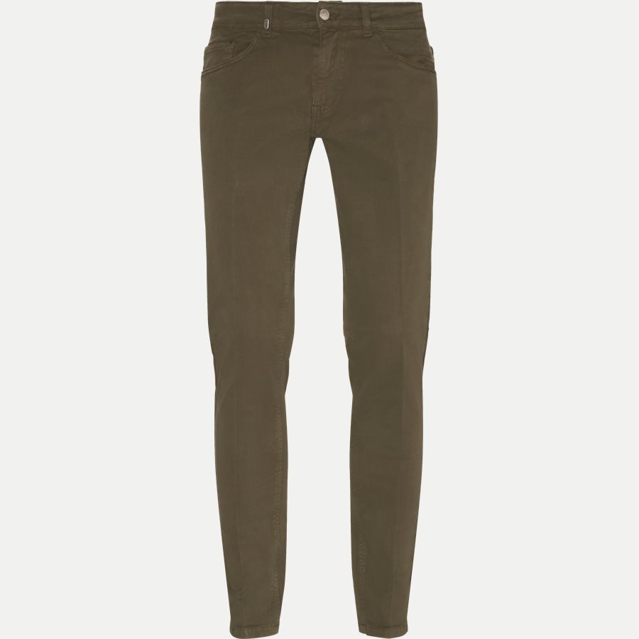 4607 TROUSER - Trouser - Bukser - Slim - ARMY - 1
