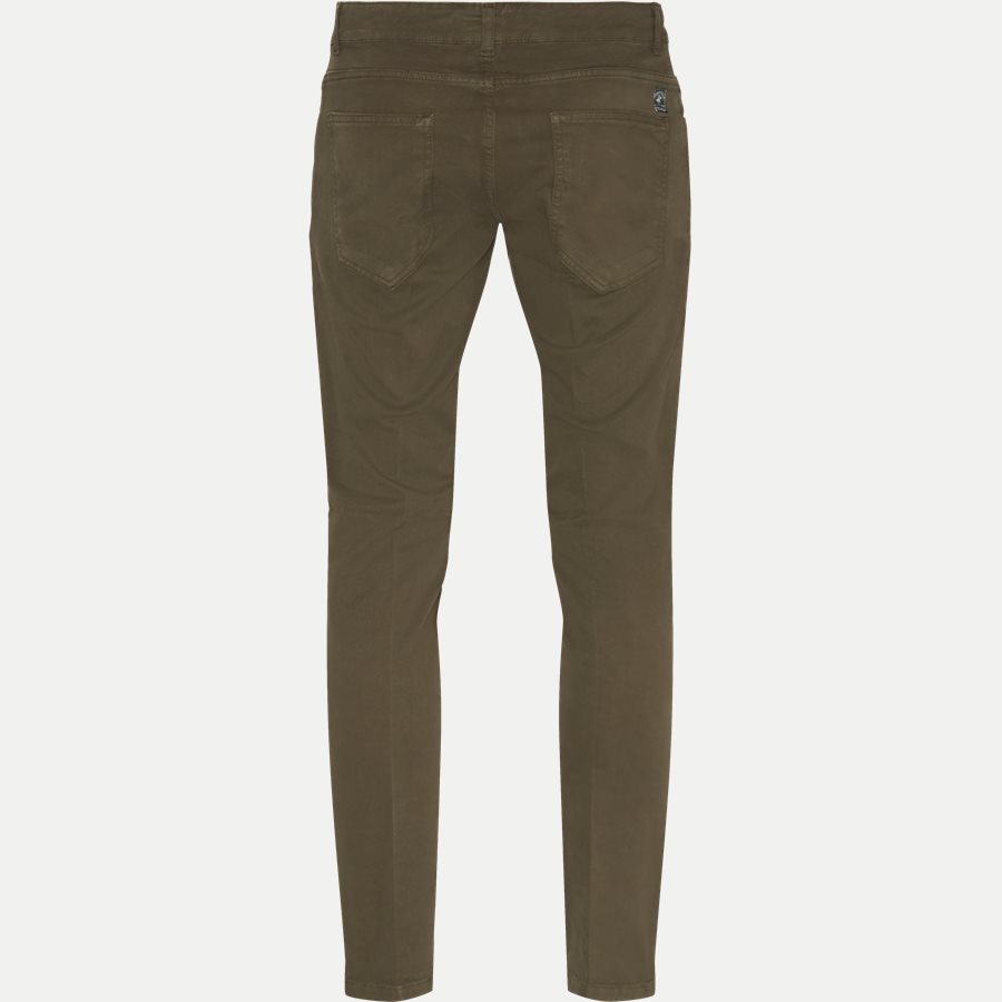 4607 TROUSER - Trouser - Bukser - Slim - ARMY - 2