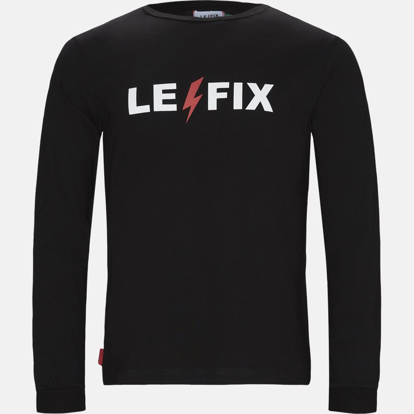 Le Fix T-shirts LF LIGHTNING LS 1700030 SORT