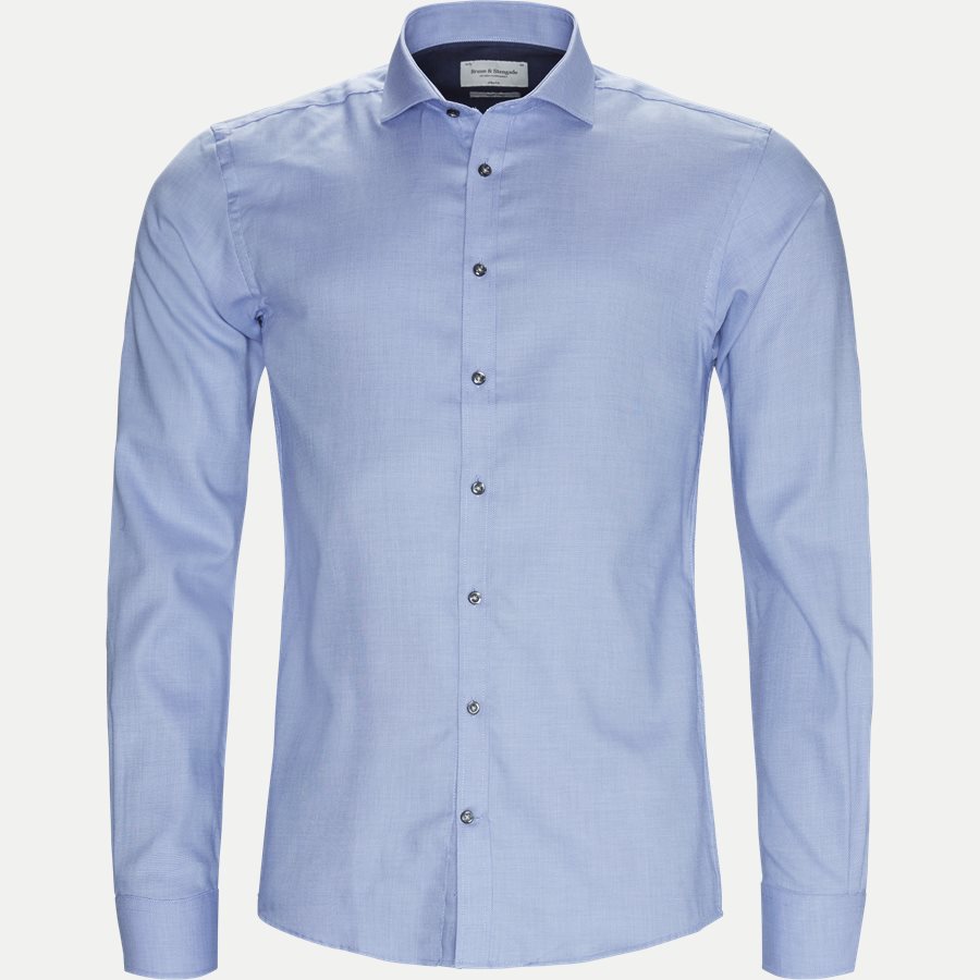 KEVIN - Kevin Skjorte - Skjorter - Slim - BLÅ - 1