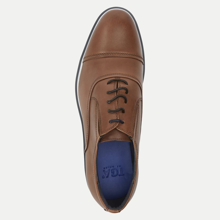 1207 - TGA lædersko - Sko - COGNAC - 8
