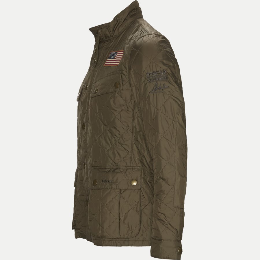 JEFFRIES QUILT - Jeffries Quiltet Jacket - Jakker - Regular - OLIVEN - 3
