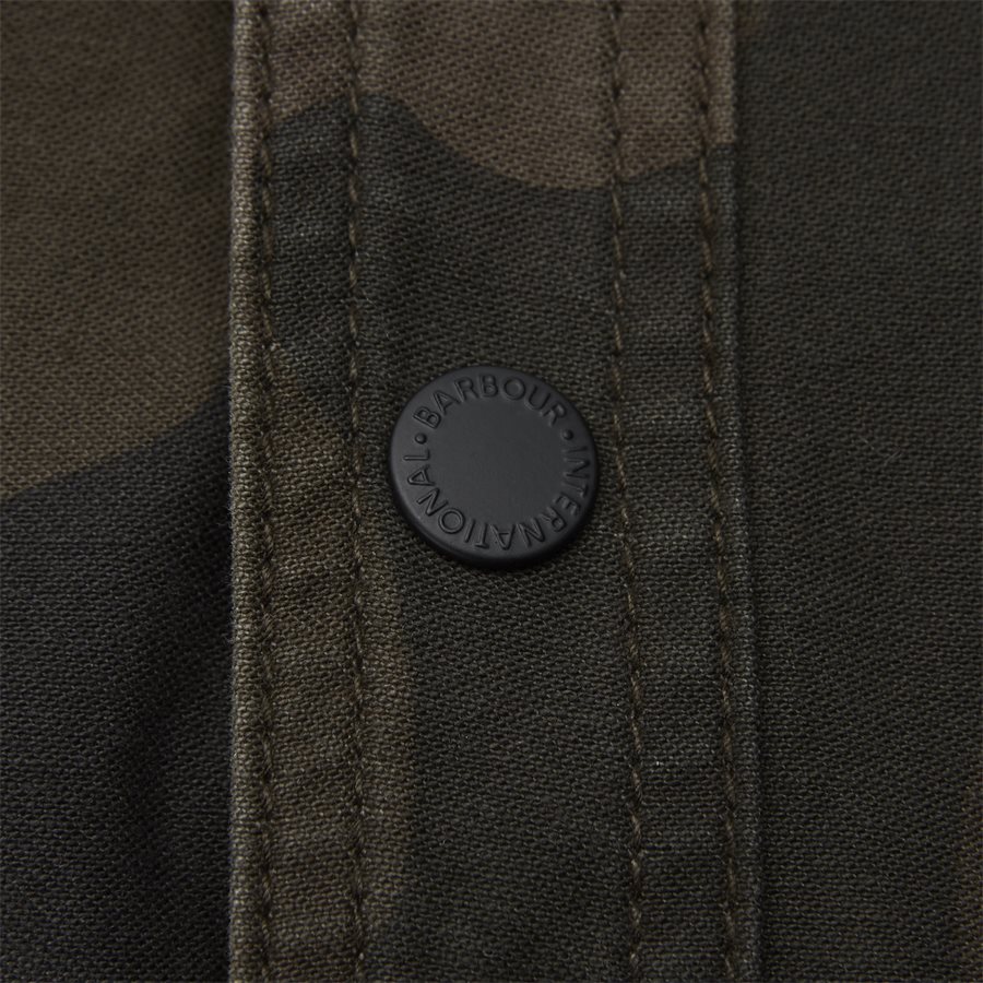 CAMO OVERSHIRT - Camo Overshirt Jakke - Jakker - Regular - GRØN - 3