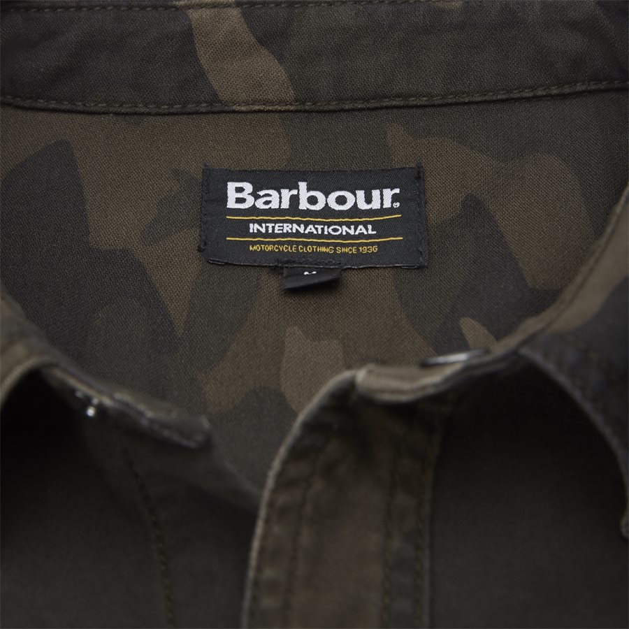 CAMO OVERSHIRT - Camo Overshirt Jakke - Jakker - Regular - GRØN - 6