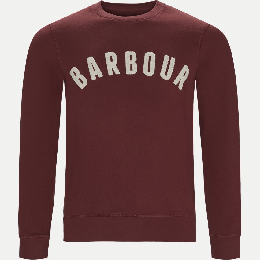 Barbour Sweatshirts PREP LOGO BORDEAUX