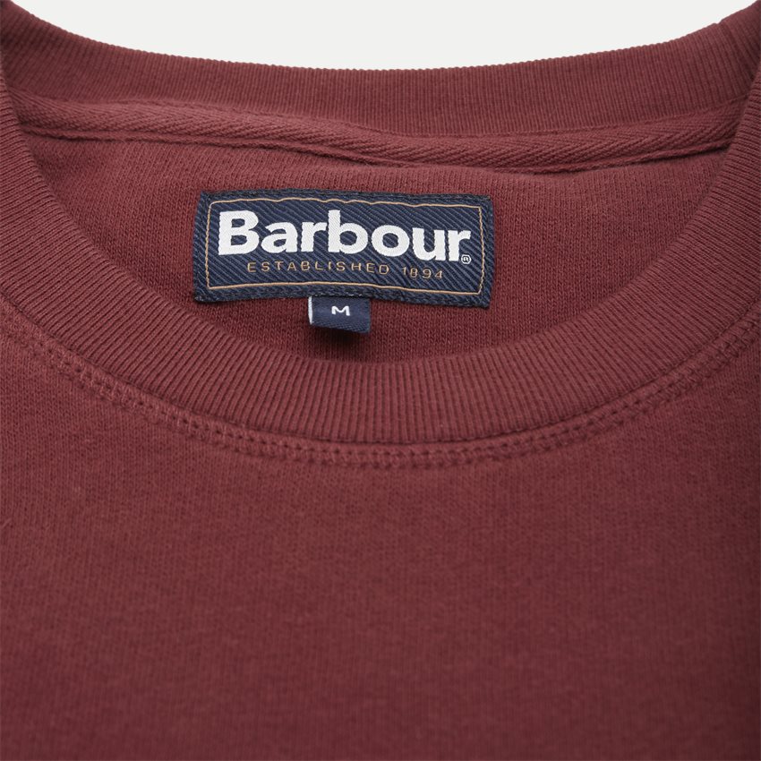 Barbour Sweatshirts PREP LOGO BORDEAUX