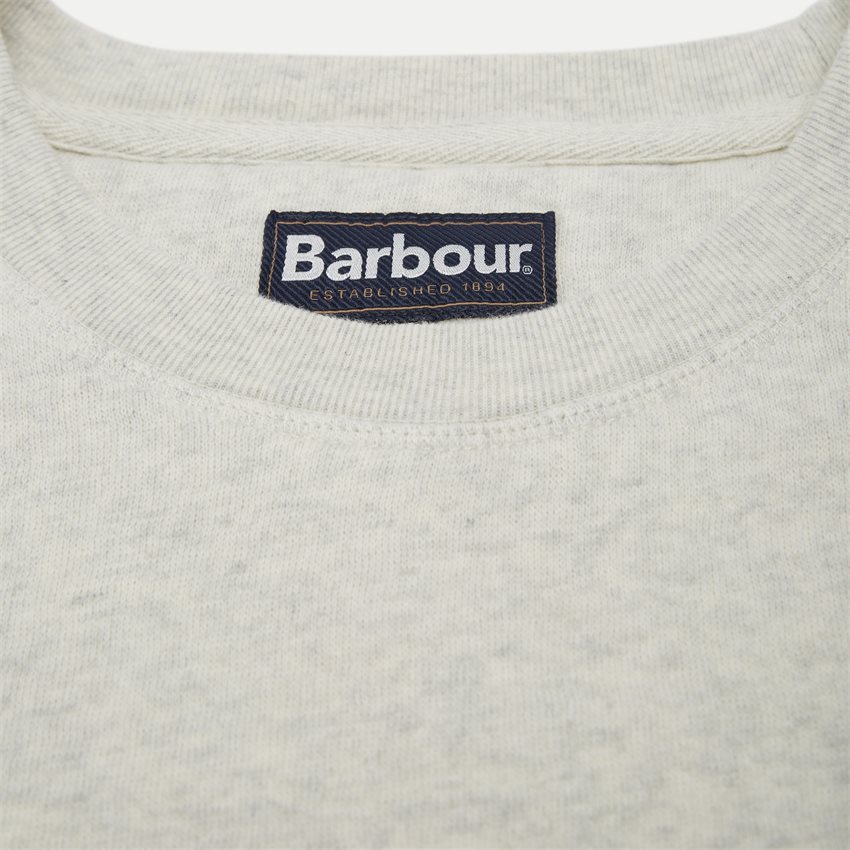 Barbour Sweatshirts PREP LOGO ECRU