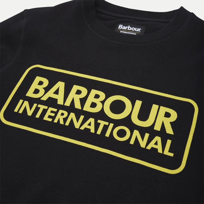 Barbour Sweatshirts LARGE LOGO SWEAT. SORT