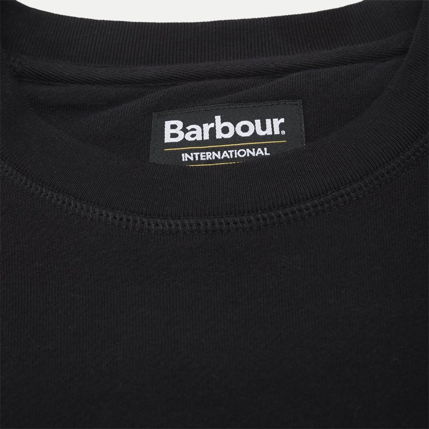 Barbour Sweatshirts LARGE LOGO SWEAT. SORT