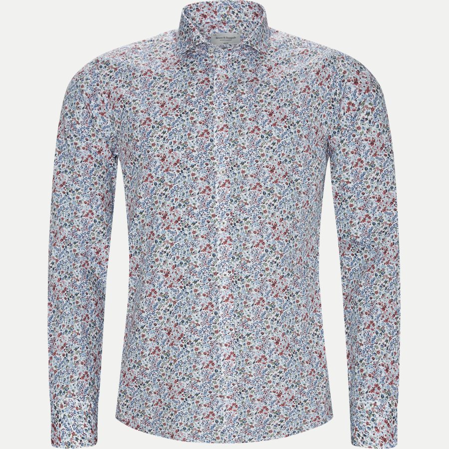 MATHSSON - Mathsson Skjorte - Skjorter - Slim - BLÅ - 1