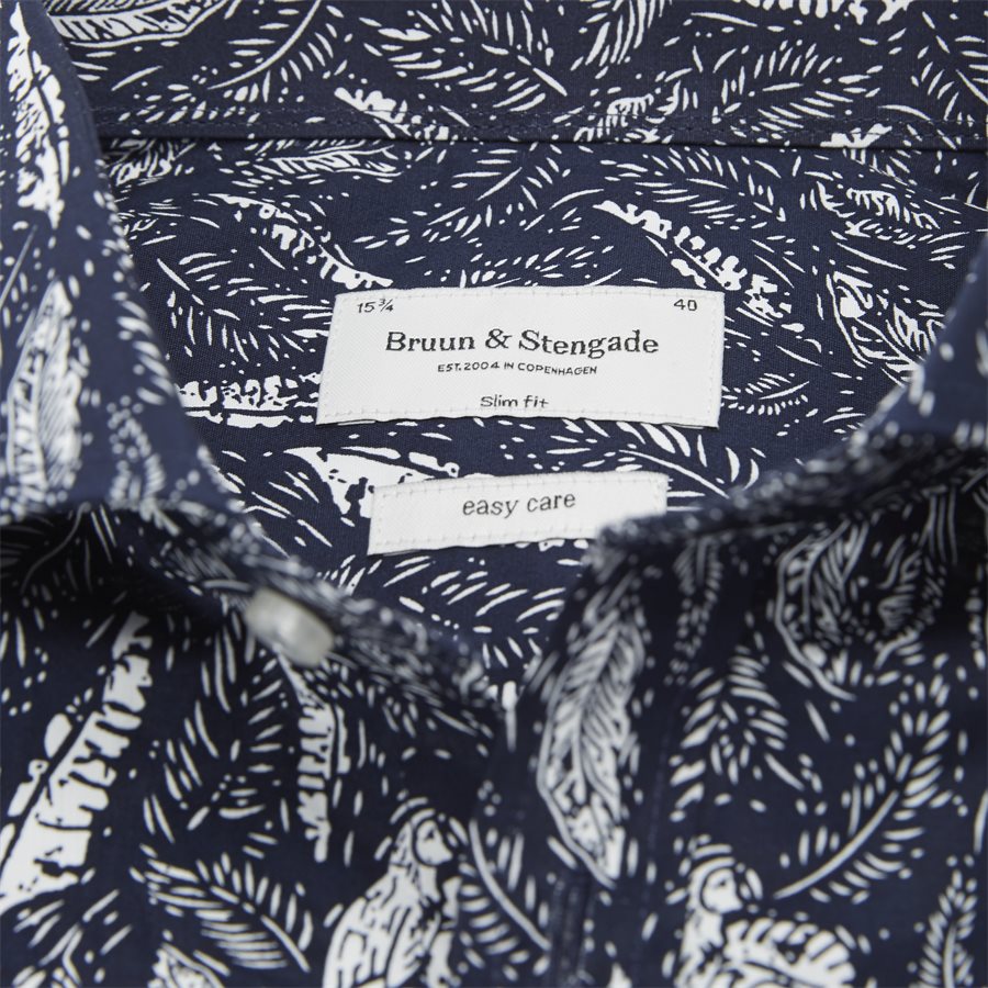 PAUCHARD - Pauchard Skjorte - Skjorter - Slim - NAVY - 3